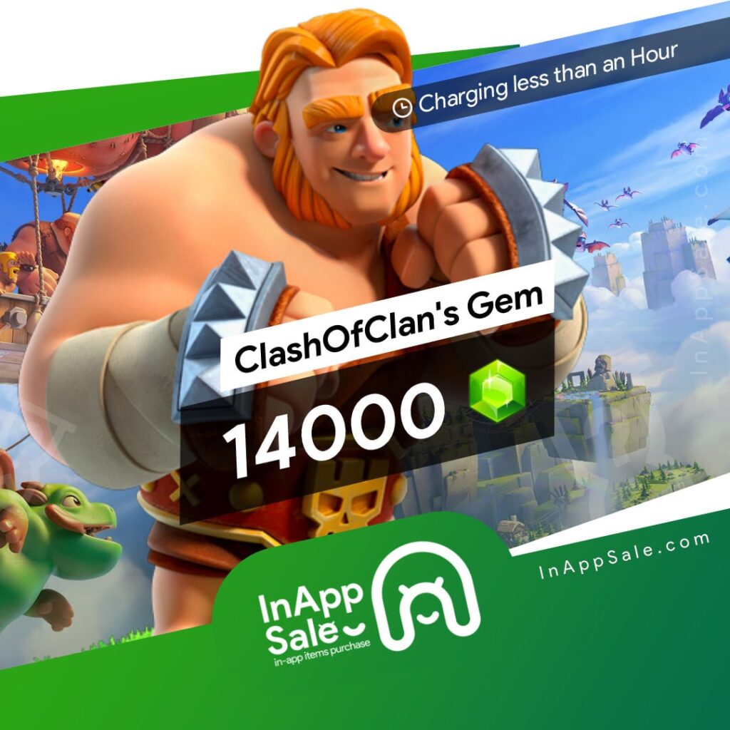 buy Clash of Clans 14,000 Gem