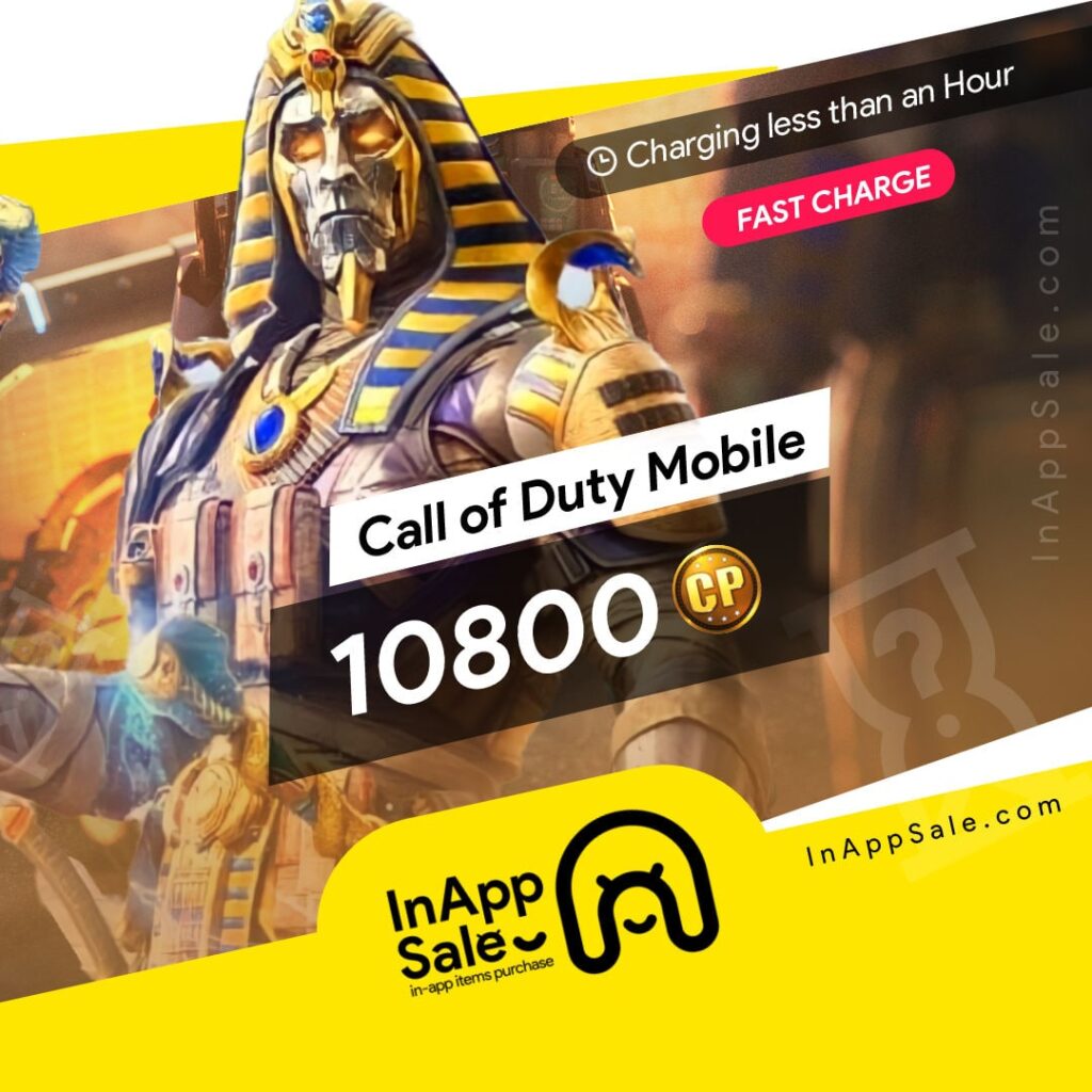 buy 10,800 Call of Duty Mobile CP (Fast Charge)