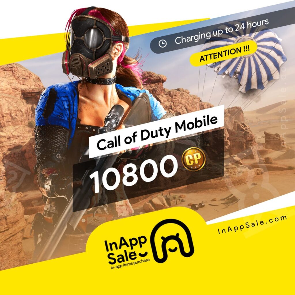 buy 10,800 Call of Duty Mobile CP