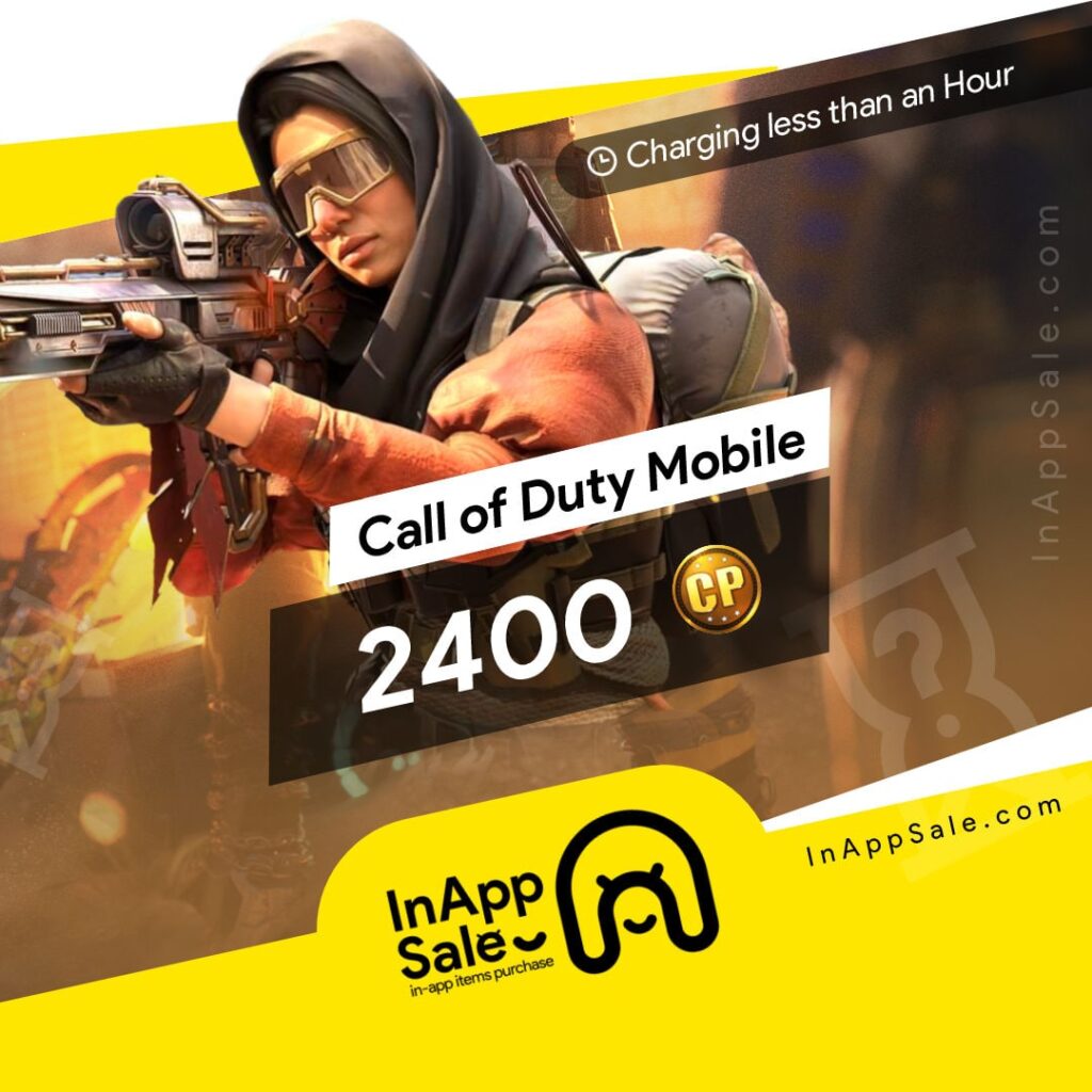 buy 2,400 Call of Duty Mobile CP