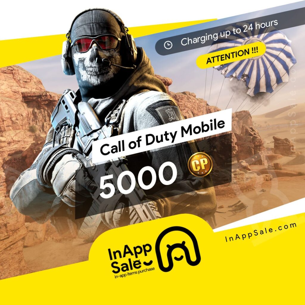 buy 5,000 Call of Duty Mobile CP